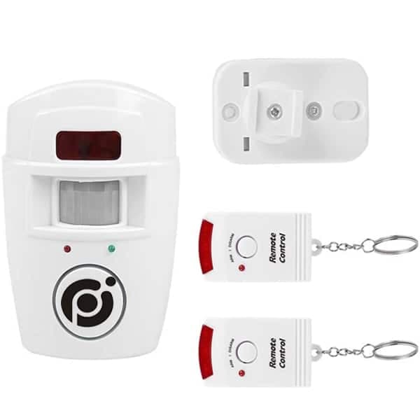 Alarma Sensor Movimiento Infrarrojo Pir con 2 Control Remoto