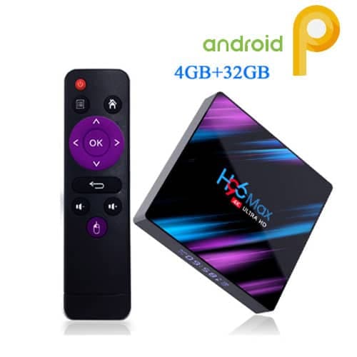 Tv Box Android 4Gb ram 32 memoria con Control Remoto