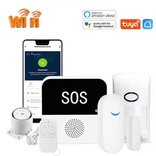 Alarma Casa Con Sensores Wifi Y Control Desde Tu App