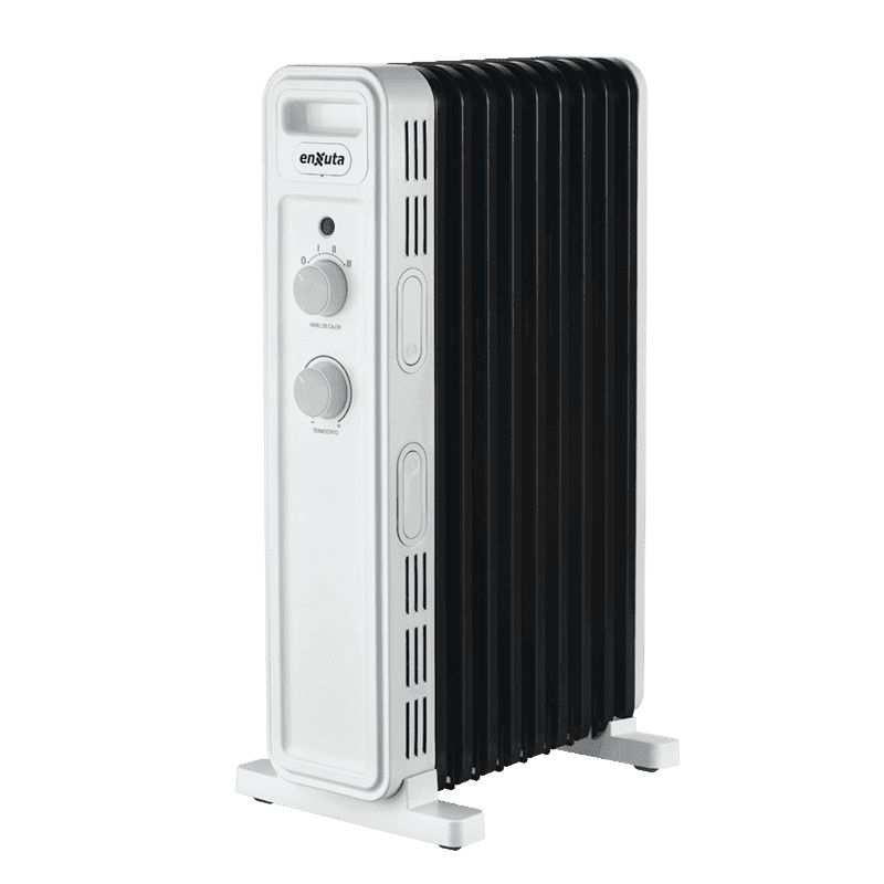 Radiador De Aceite Enxuta 2000w Con 9 Elementos Y Termostato