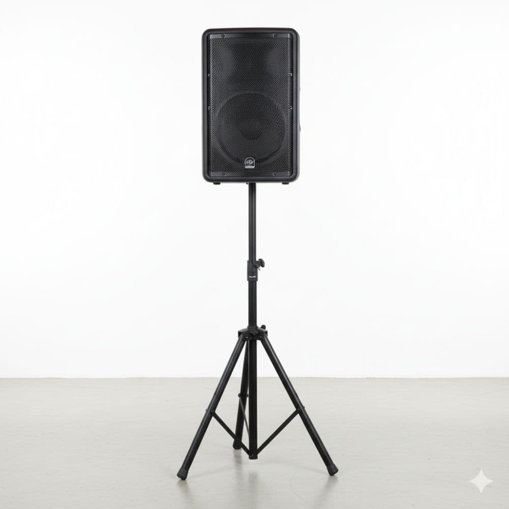 Soporte Pie Trípode Para Parlante Bafle Altura Máxima 2 Metros