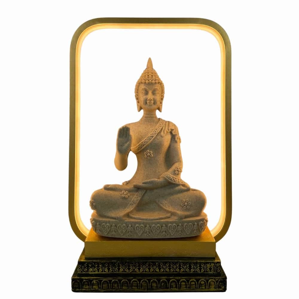 Lampara Veladora Estatua Buda Siddharta Gautama 45 x 25